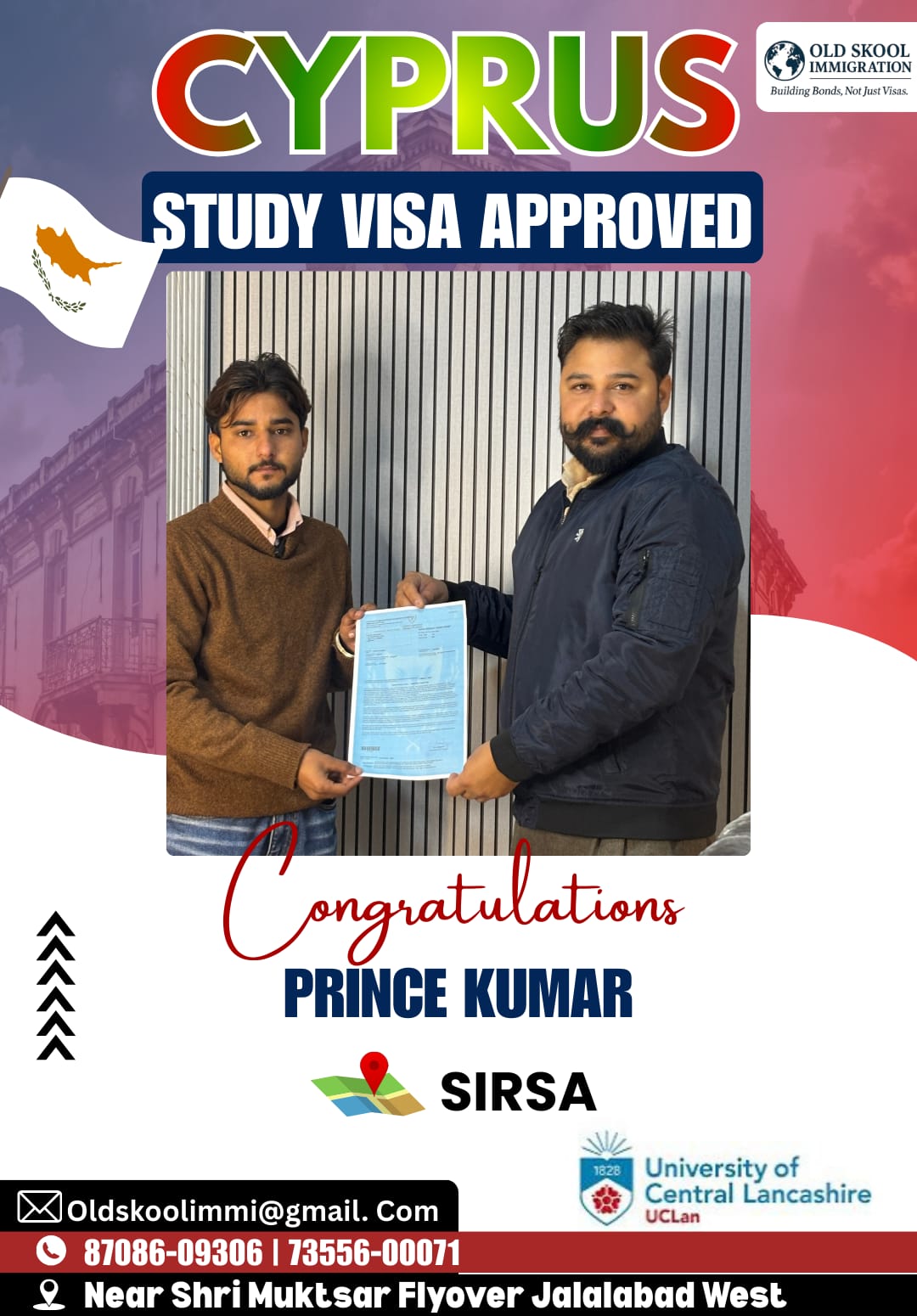 Old Skool Immigration — Study Visa
