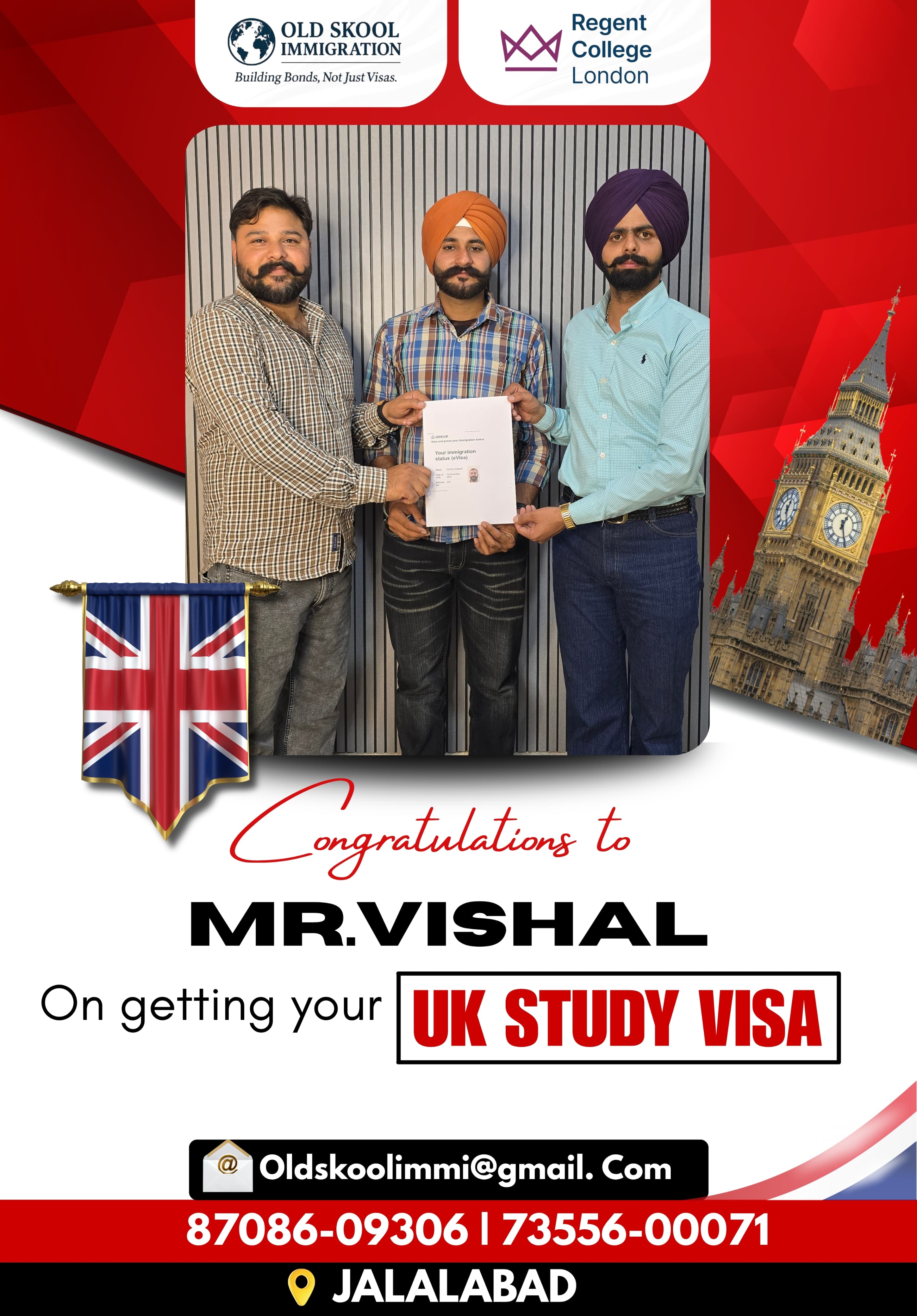 Old Skool Immigration — Study Visa