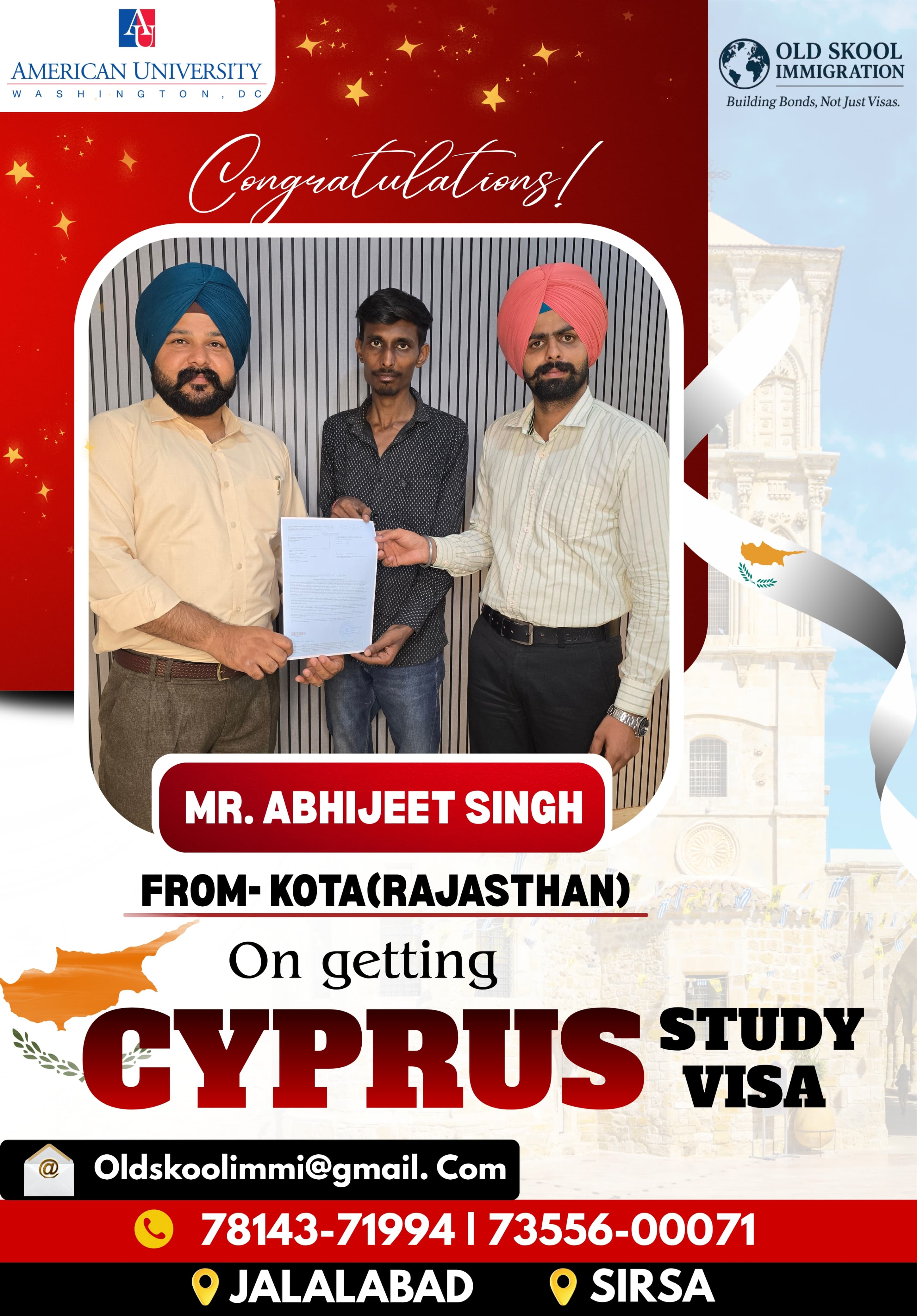 Old Skool Immigration — Study Visa